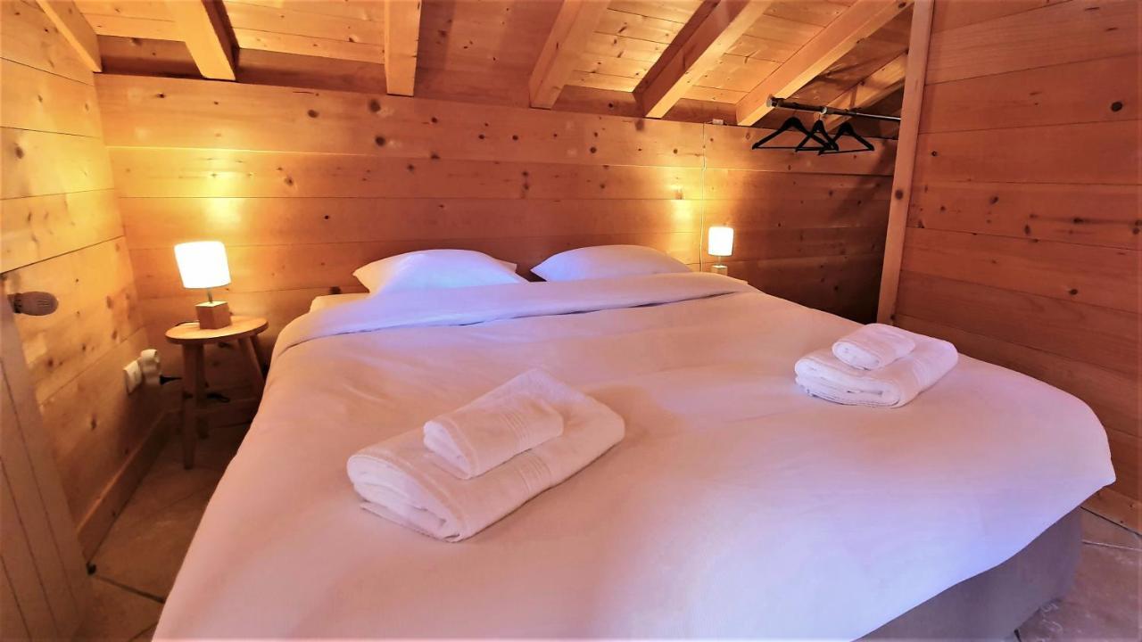 Bienvenue Dans Notre Chalet! Appartement Les Sitelles Le Grand-Bornand Buitenkant foto